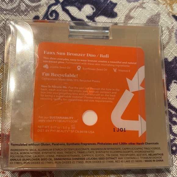 Pyt faux sun bronzer duo - Bali - Picture 2 of 2